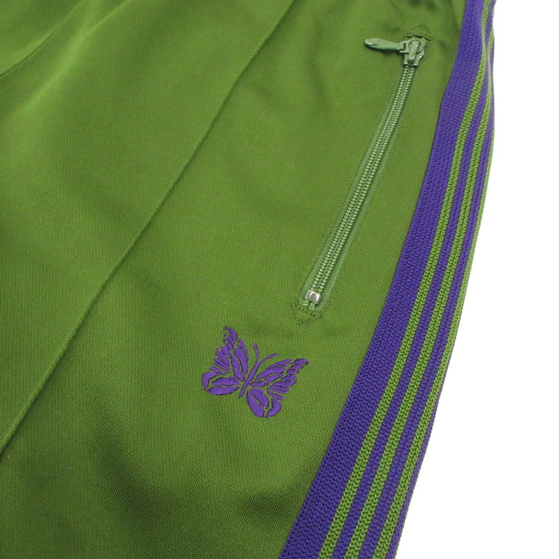 【中古】Needles | ニードルス Track Pant - Poly Smooth パンツ NS246 グリーン サイズ:S