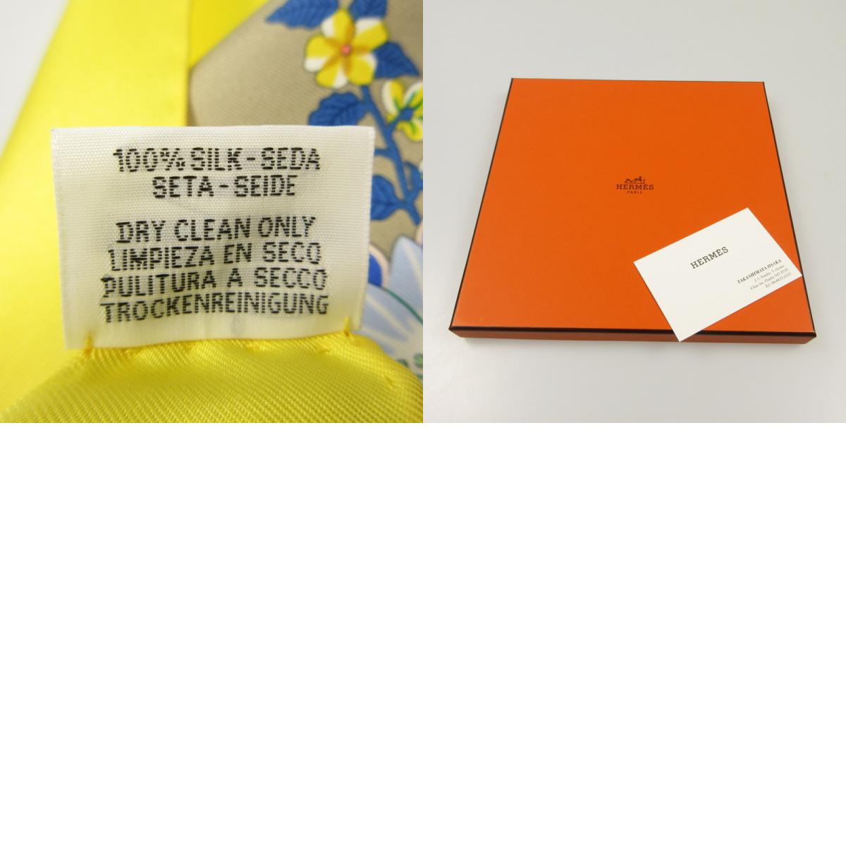 【中古】HERMES | エルメス カレ 90 ブリッド・ドゥ・ガラ・アン・フルール ハンカチ H004192S 03 2025S/S
