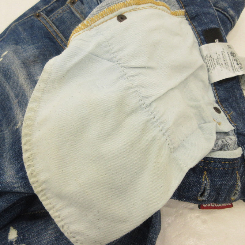 【中古】DSQUARED2 | ディースクエアード SKATER JEAN デニムパンツ S71LB1275 S30872 ブルー サイズ:46