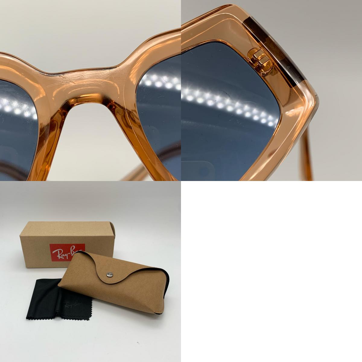 【中古】RAY BAN | レイバン KILIANE サングラス RB4395F 6686/8F サイズ:54□21 オレンジ【姫路東店】