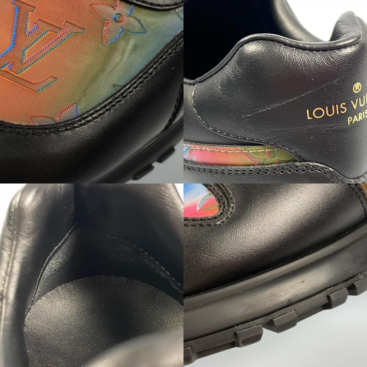 【中古】LOUIS VUITTON | ルイ・ヴィトン ランアウェイライン レインボー スニーカー GO0230 サイズ:UK9 1/2