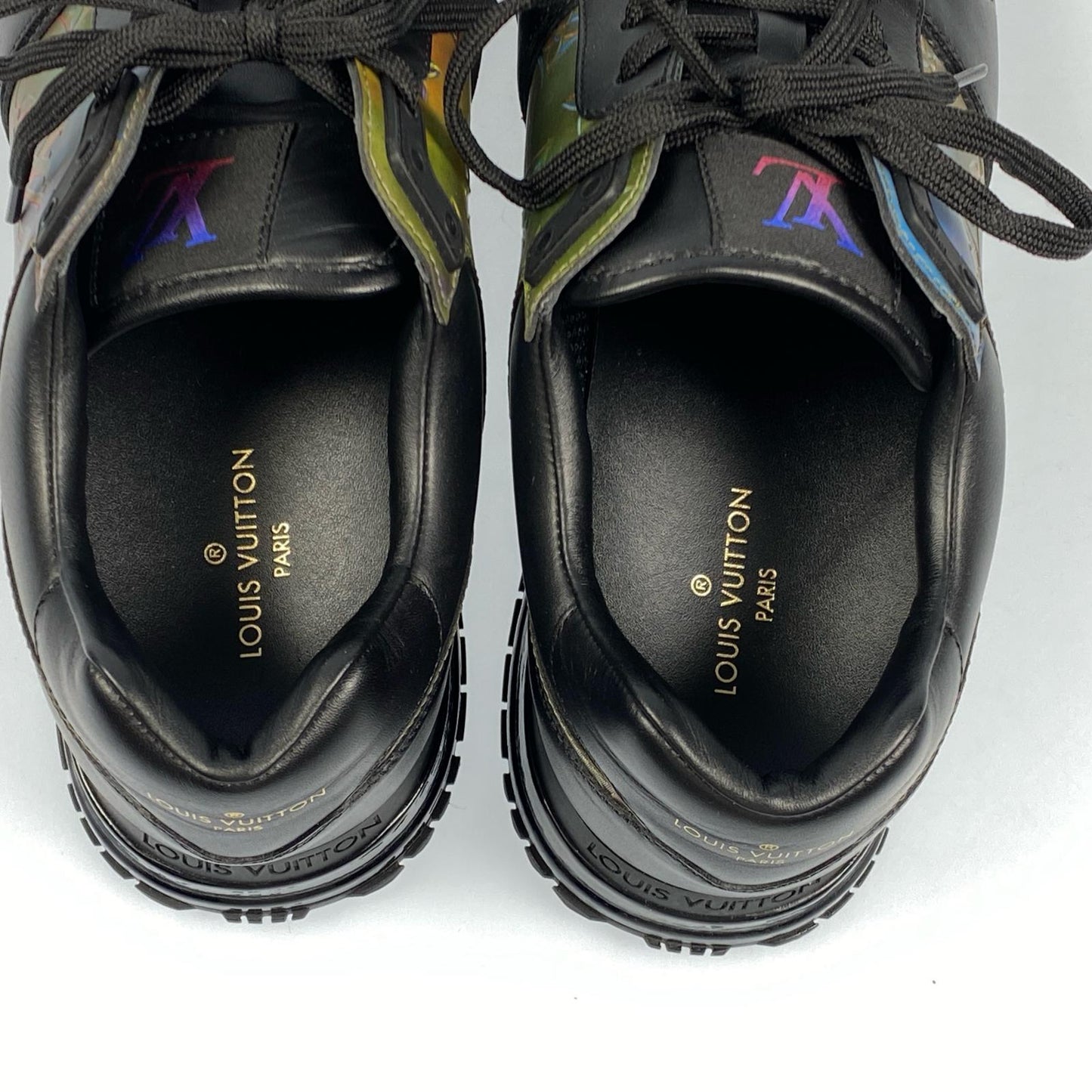 【中古】LOUIS VUITTON | ルイ・ヴィトン ランアウェイライン レインボー スニーカー GO0230 サイズ:UK9 1/2