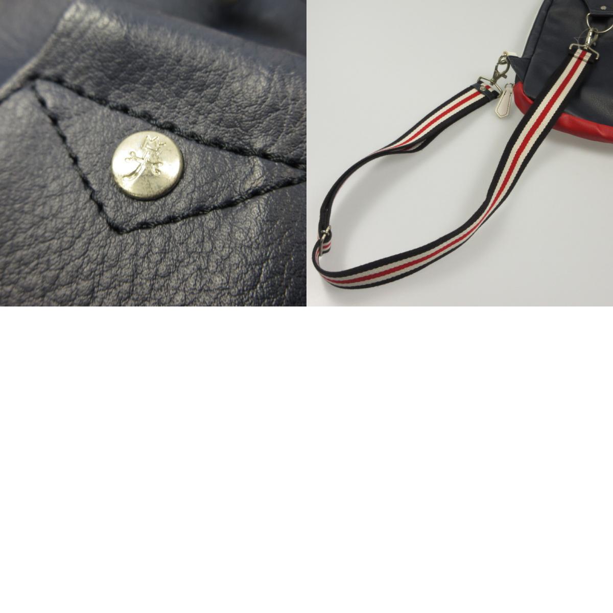 【中古】CASTEL BAJAC | カステルバジャック パンセ ボディバッグ ネイビー