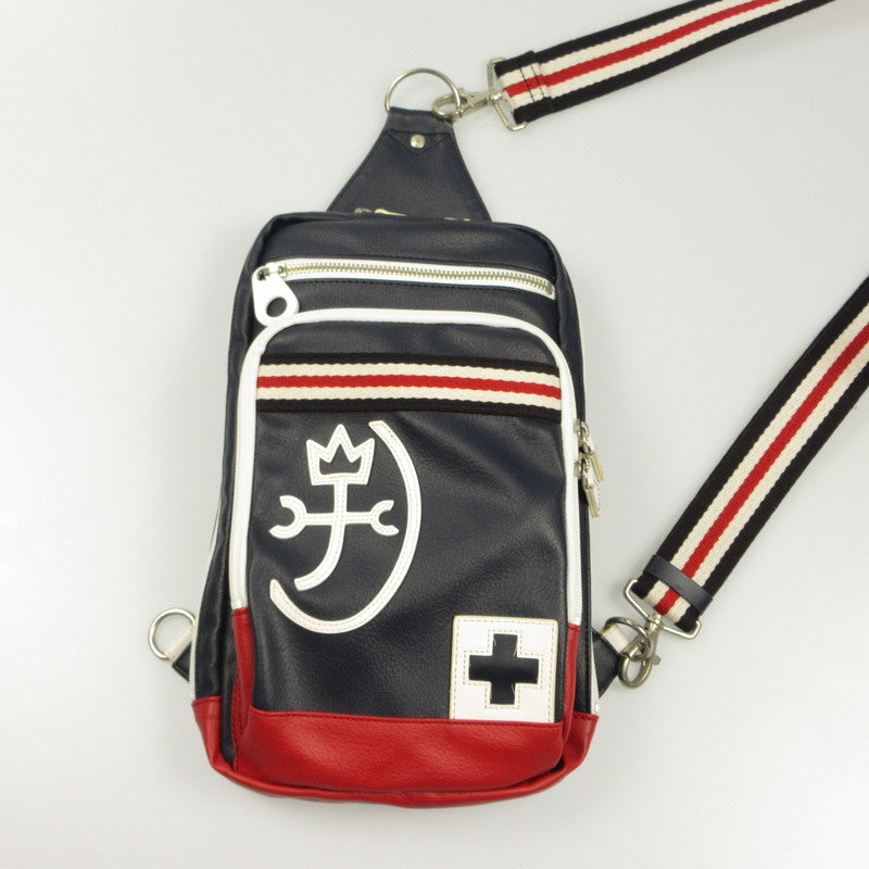 【中古】CASTEL BAJAC | カステルバジャック パンセ ボディバッグ ネイビー