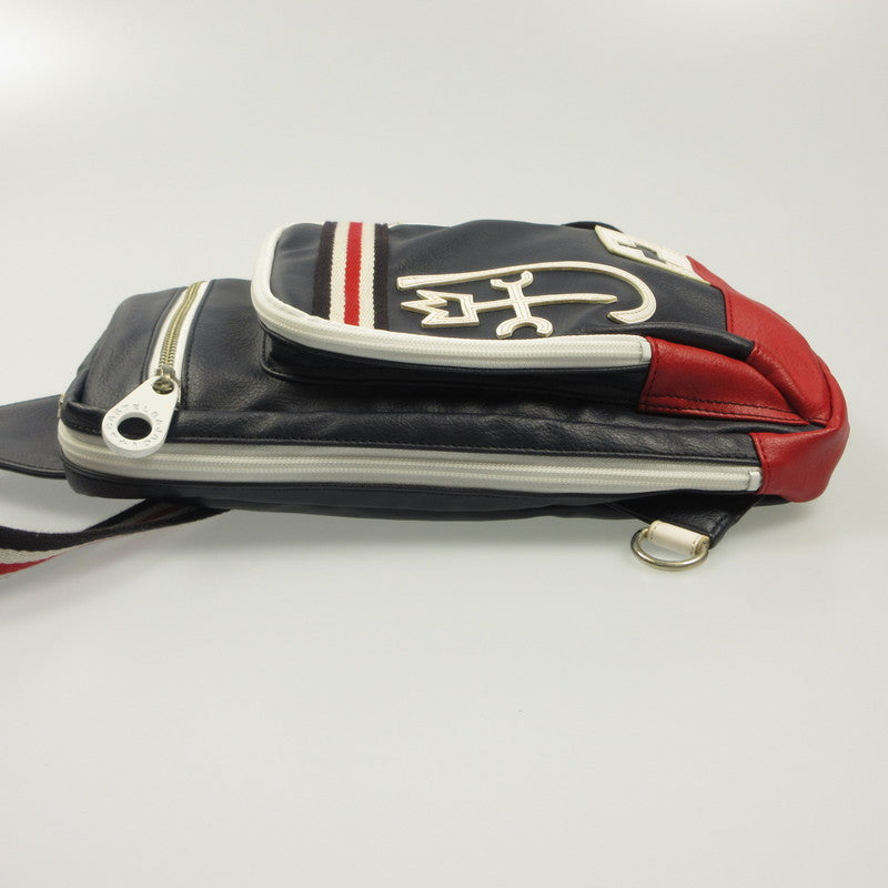 【中古】CASTEL BAJAC | カステルバジャック パンセ ボディバッグ ネイビー