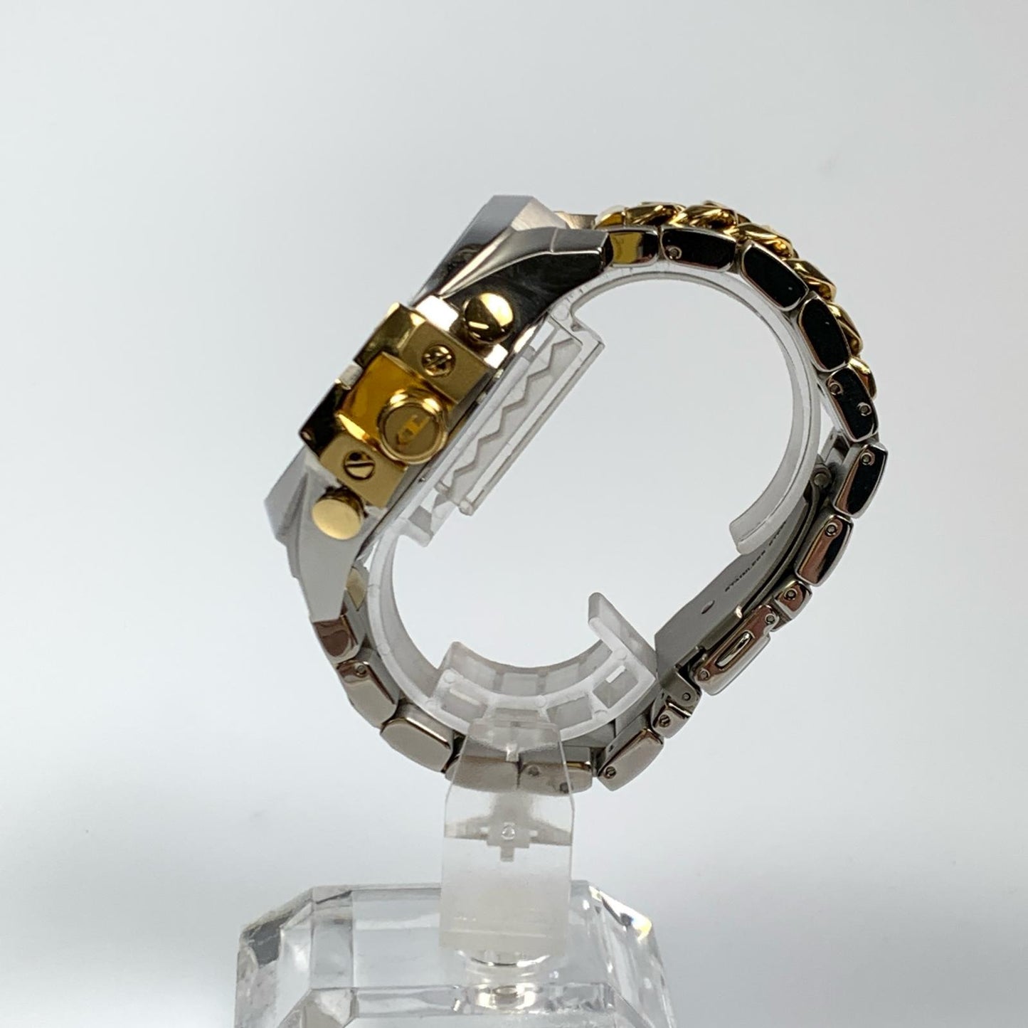 【中古】DIESEL | ディーゼル MEGA CHIEF 腕時計 DZ-4672 シルバー