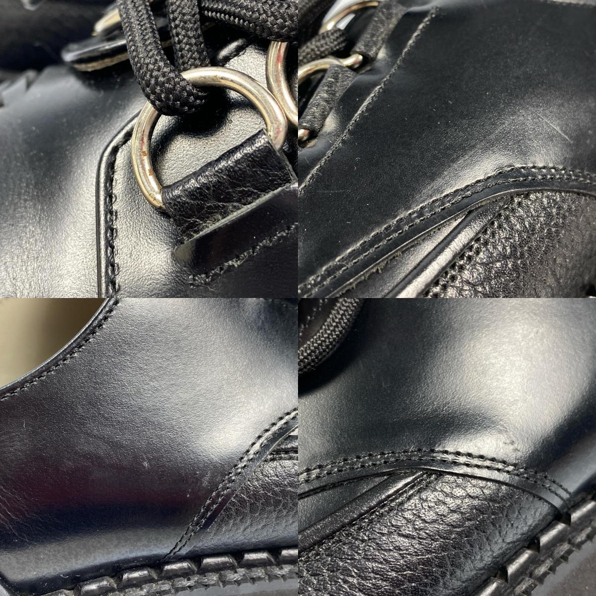 【中古】foot the coacher | フットザコーチャー CHAOS D-RING SHOES BRAIDED その他靴 FTC1834005 レザーシューズ ブラック