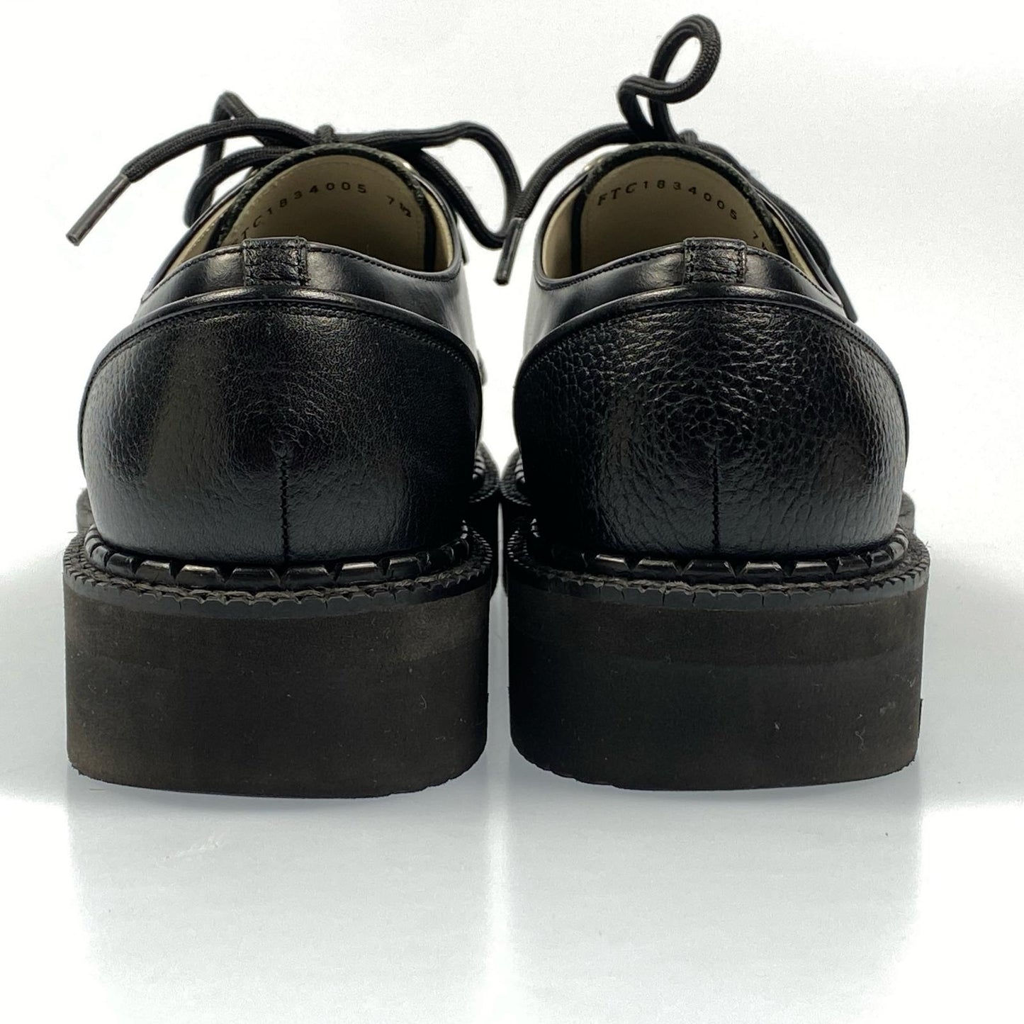 【中古】foot the coacher | フットザコーチャー CHAOS D-RING SHOES BRAIDED その他靴 FTC1834005 レザーシューズ ブラック