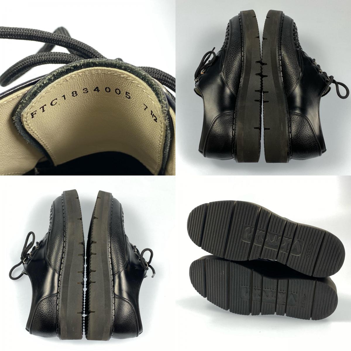 【中古】foot the coacher | フットザコーチャー CHAOS D-RING SHOES BRAIDED その他靴 FTC1834005 レザーシューズ ブラック