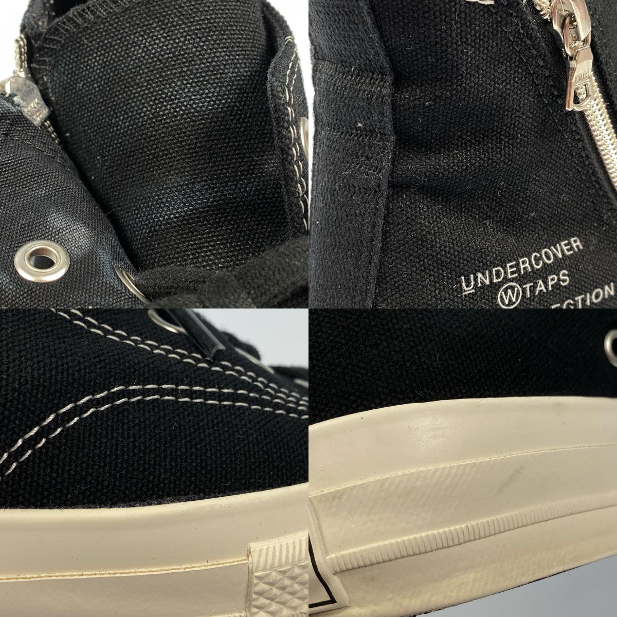 【中古】CONVERSE ADDICT | コンバースエディクト CHUCK TAYLOR CANVAS / UW Z HI スニーカー 31307440 27.5cm ブラック 27.5cm