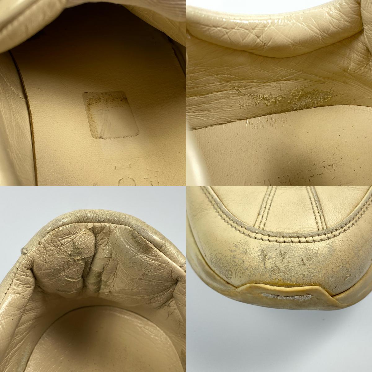 【中古】GUCCI | グッチ Rhyton Wave スニーカー 576052 サイズ:UK6 1/2 ベージュ