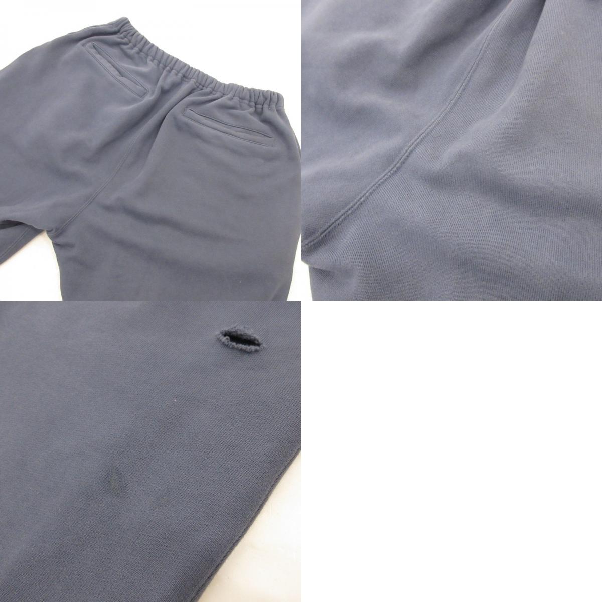 FLAGSTUFF | フラッグスタッフ DAMAGE SWEAT PANTS パンツ 22AW-FS-28 ブルー サイズ:M【姫路東店】