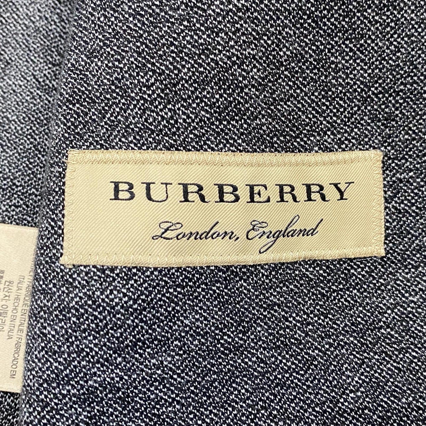 【中古】BURBERRY London England | バーバリーロンドンイングランド テーラードジャケット 4061916 50R グレー