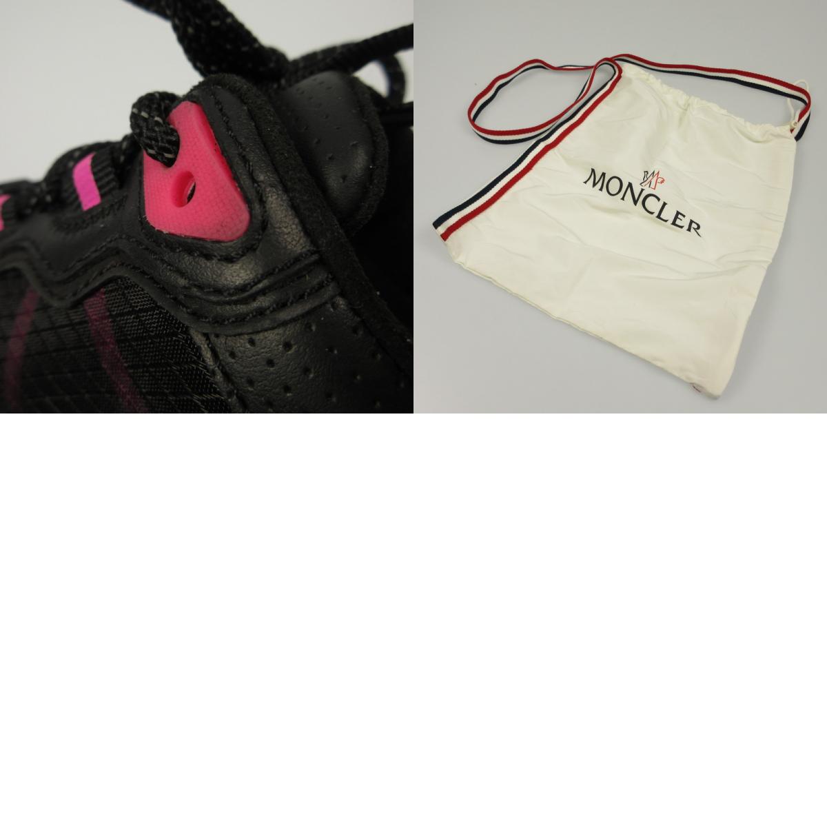 MONCLER | モンクレール LITE RUNNER スニーカー I209B4M00010 ブラック 25cm【姫路東店】
