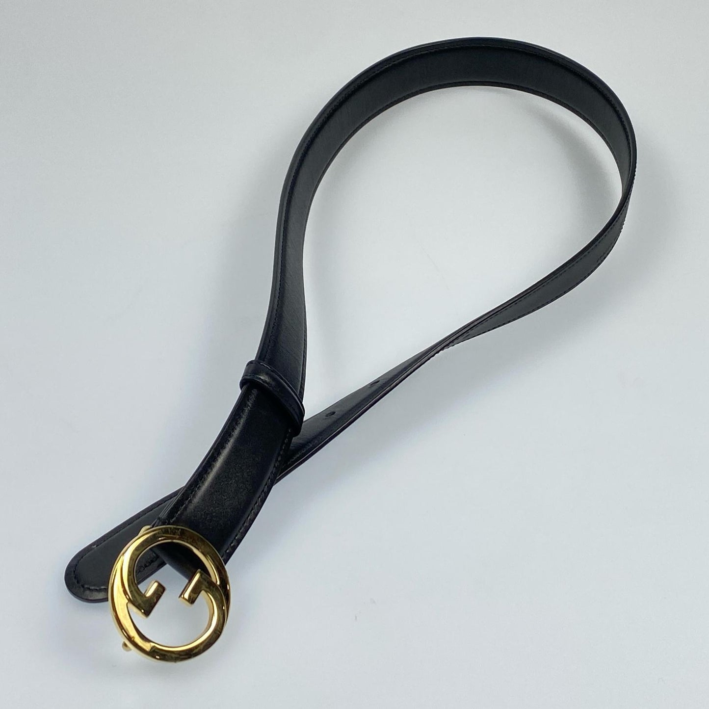 【中古】GUCCI | グッチ ブロンディ インターロッキングG ベルト 690557