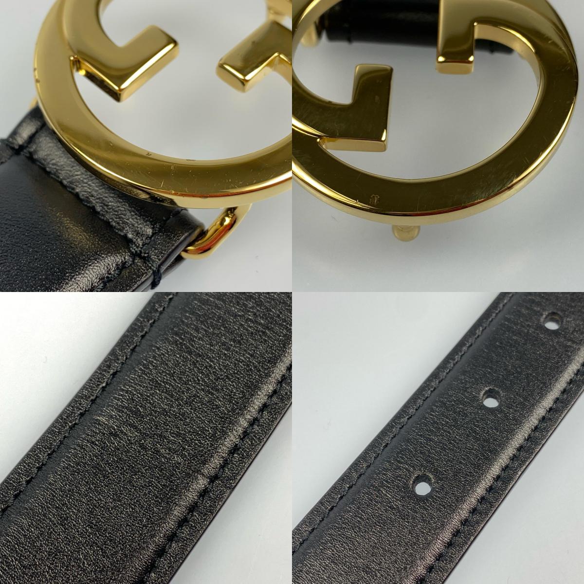 【中古】GUCCI | グッチ ブロンディ インターロッキングG ベルト 690557