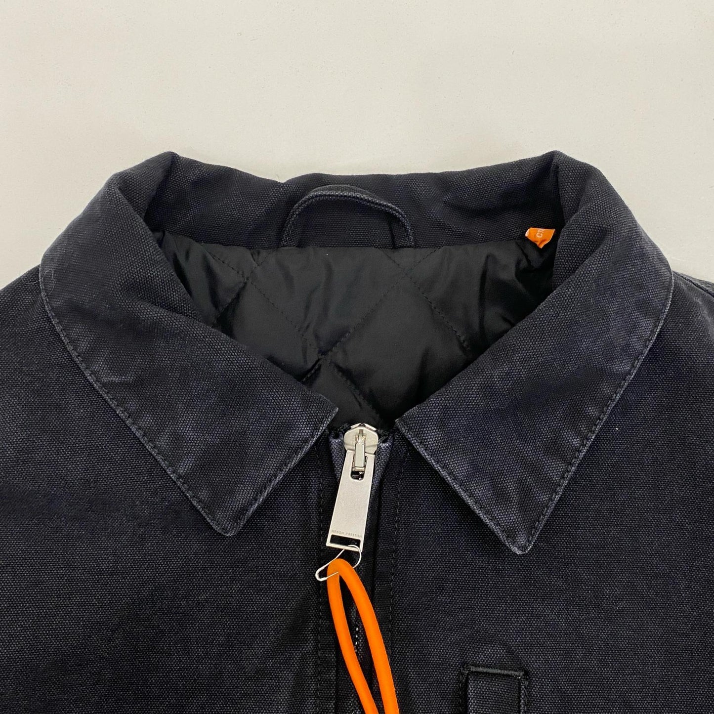 【中古】HERON PRESTON | ヘロンプレストン ブルゾン HMEA062S22FAB001 2022S/S ブラック サイズ:L