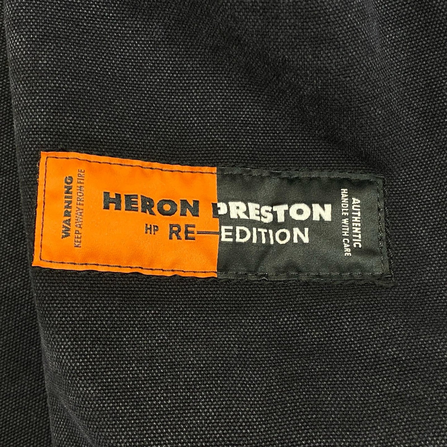 【中古】HERON PRESTON | ヘロンプレストン ブルゾン HMEA062S22FAB001 2022S/S ブラック サイズ:L