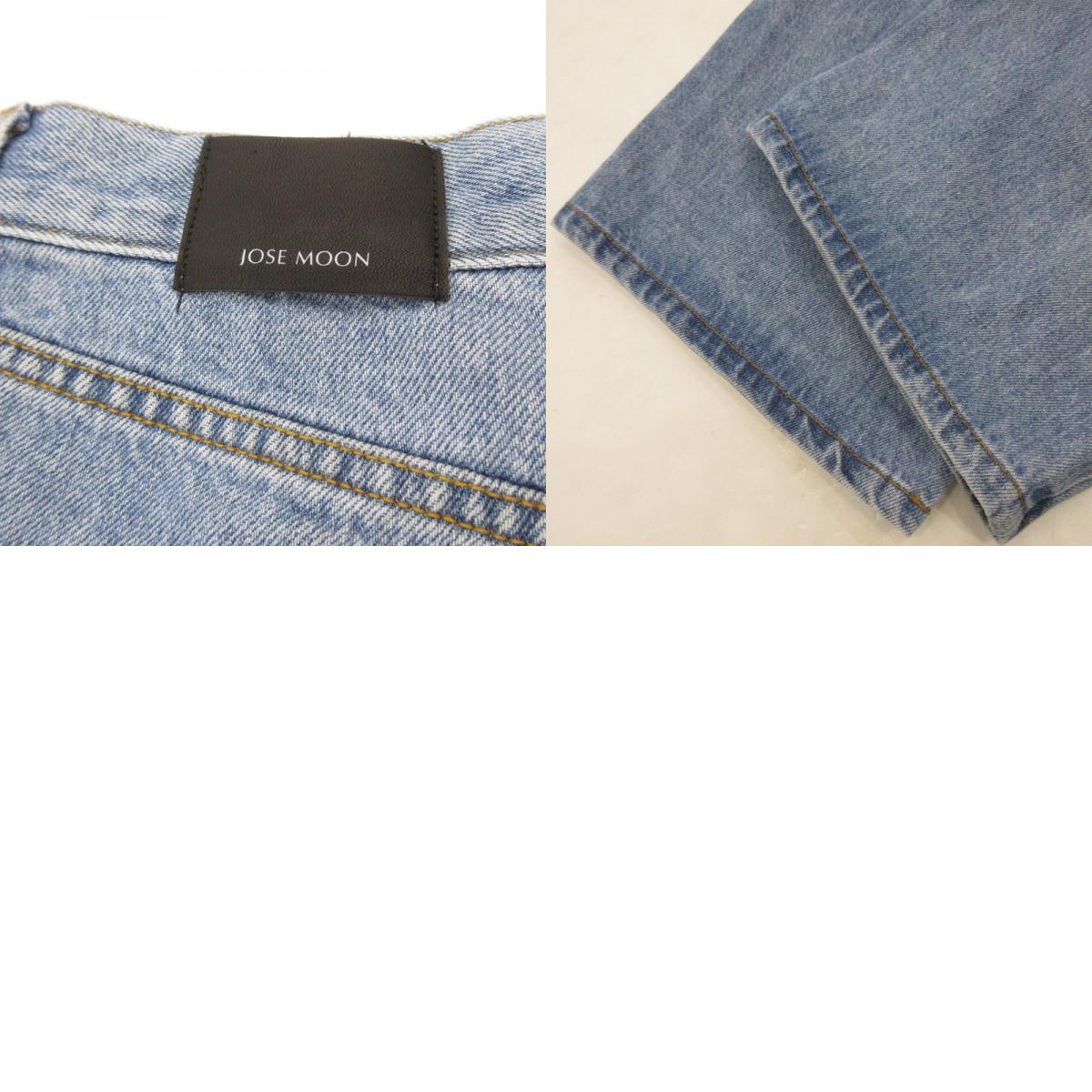 LOW-RISE WIDE DENIM デニムパンツ 1723422676-0 ライトブルー サイズ:34【姫路東店】