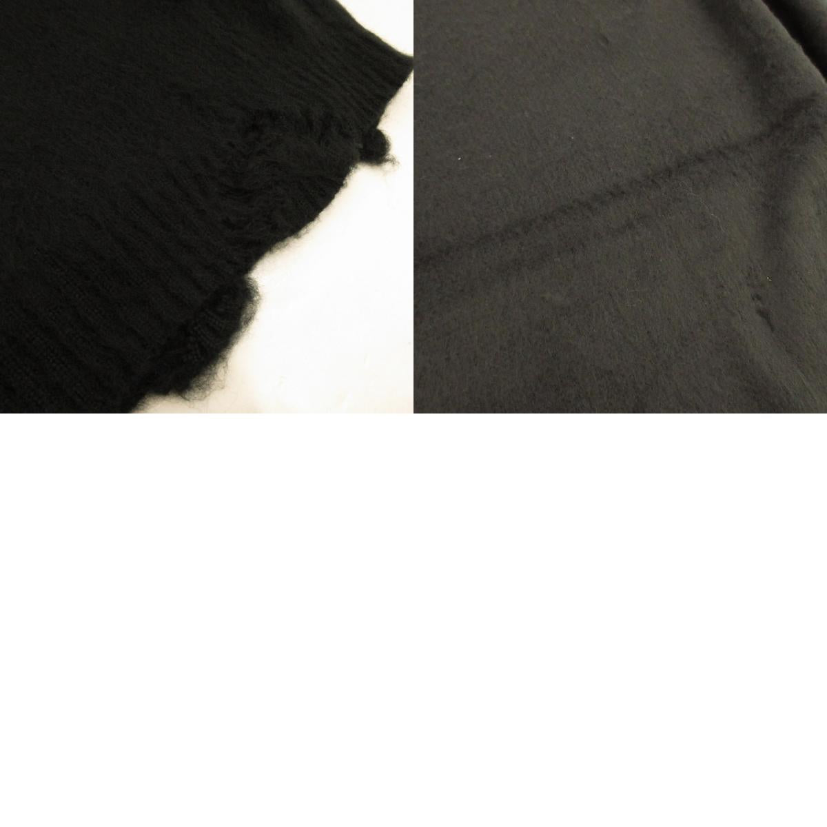 TOWN CRAFT | タウンクラフト DAMAGED SOLID SHAGGY CREW SWEATER セーター TC25F00900 ブラック サイズ:M【姫路東店】