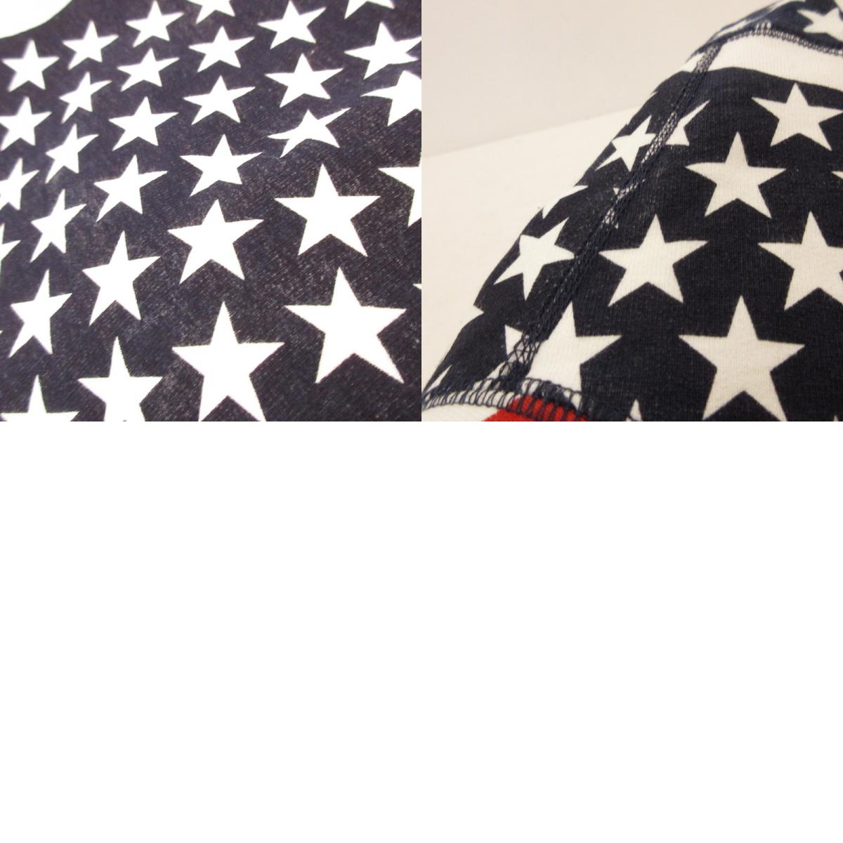 Supreme Box Logo Pullover Stars and Stripes Hoodie Size: M