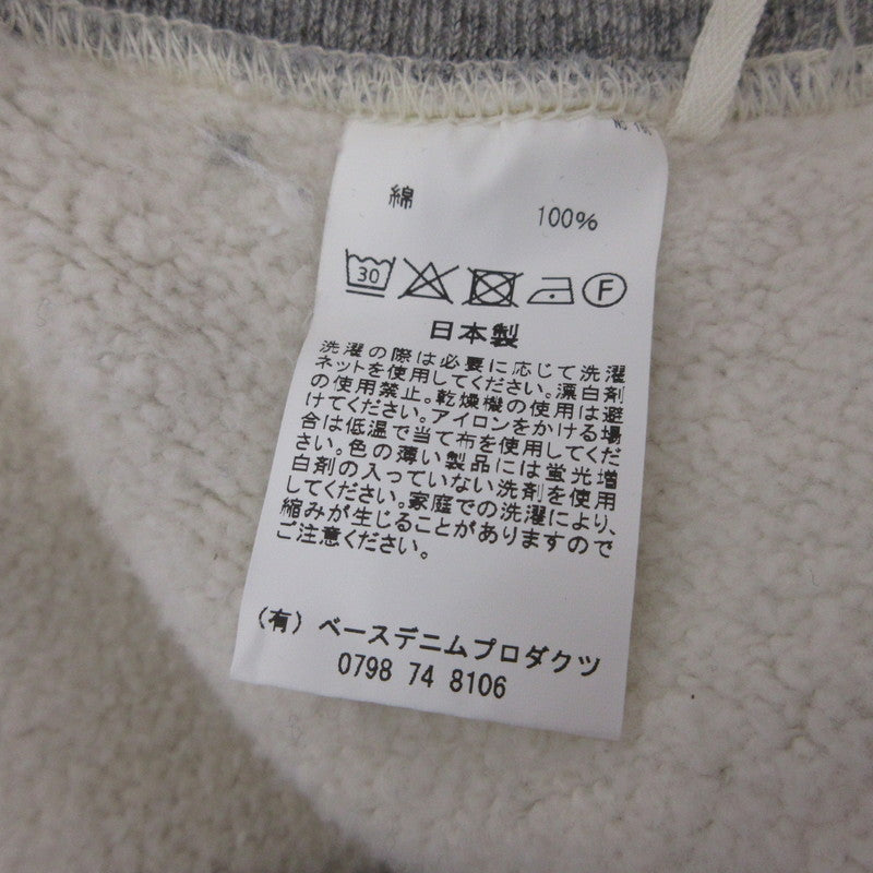 orSlow | オアスロウ LOOPWHEEL HOODED SWEATSHIRT パーカー グレー サイズ:2【姫路東店】