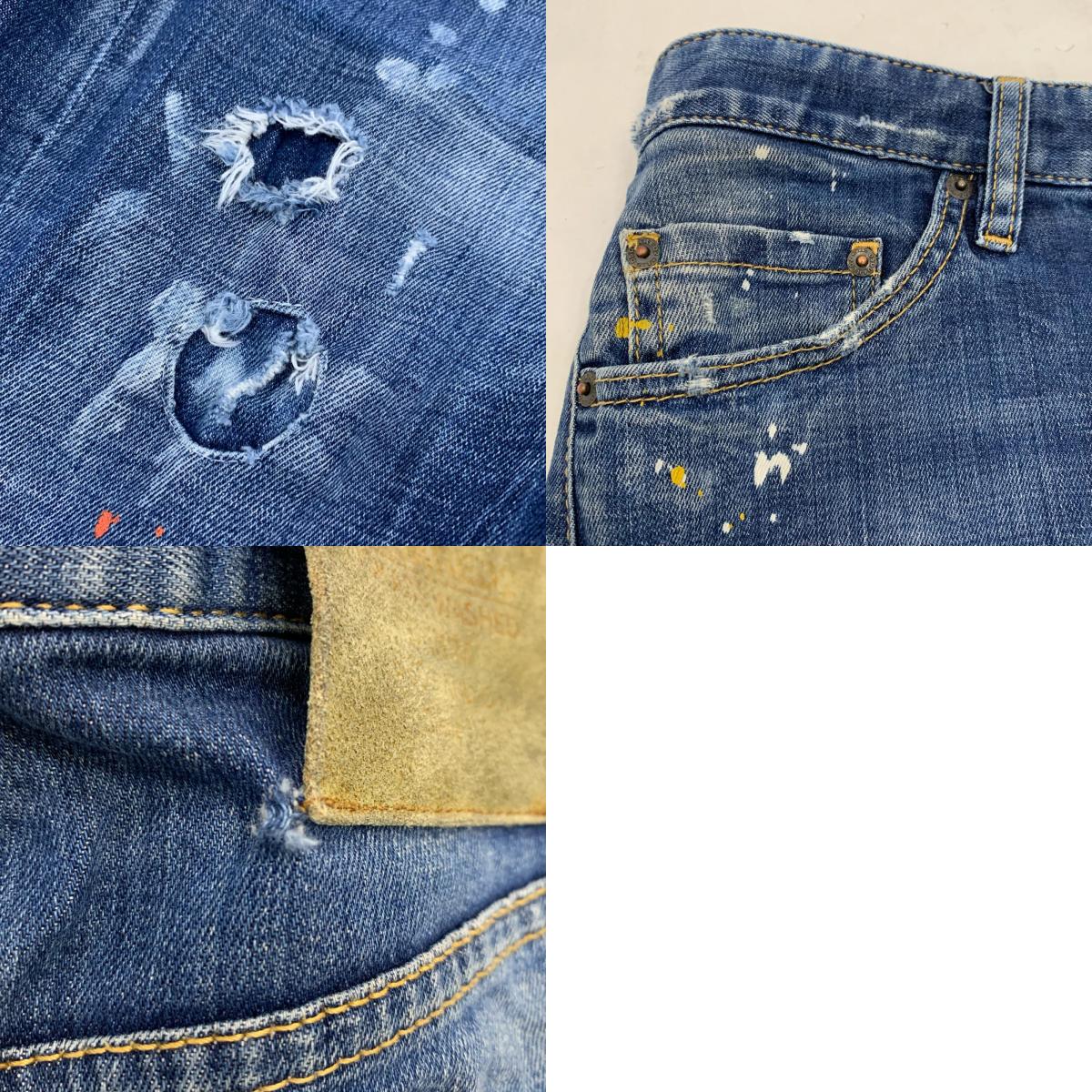 DSQUARED2 | ディースクエアード SEXY TWIST JEAN デニムパンツ S71LB0503 2018A/W ブルー サイズ:44【姫路東店】
