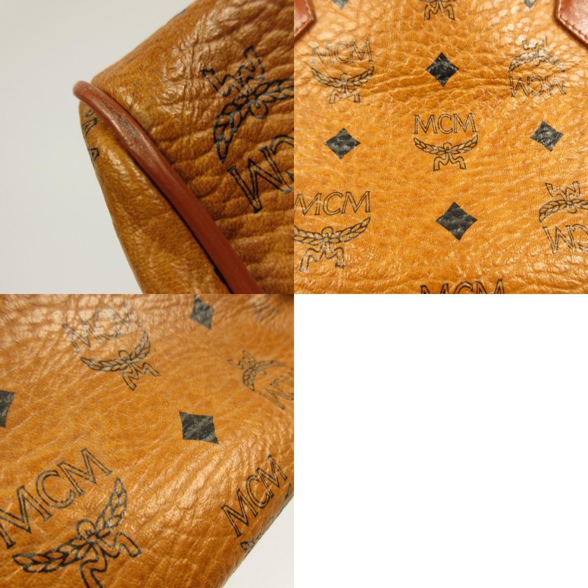 【Used】MCM | M.C.M. Boston Bag Visetos