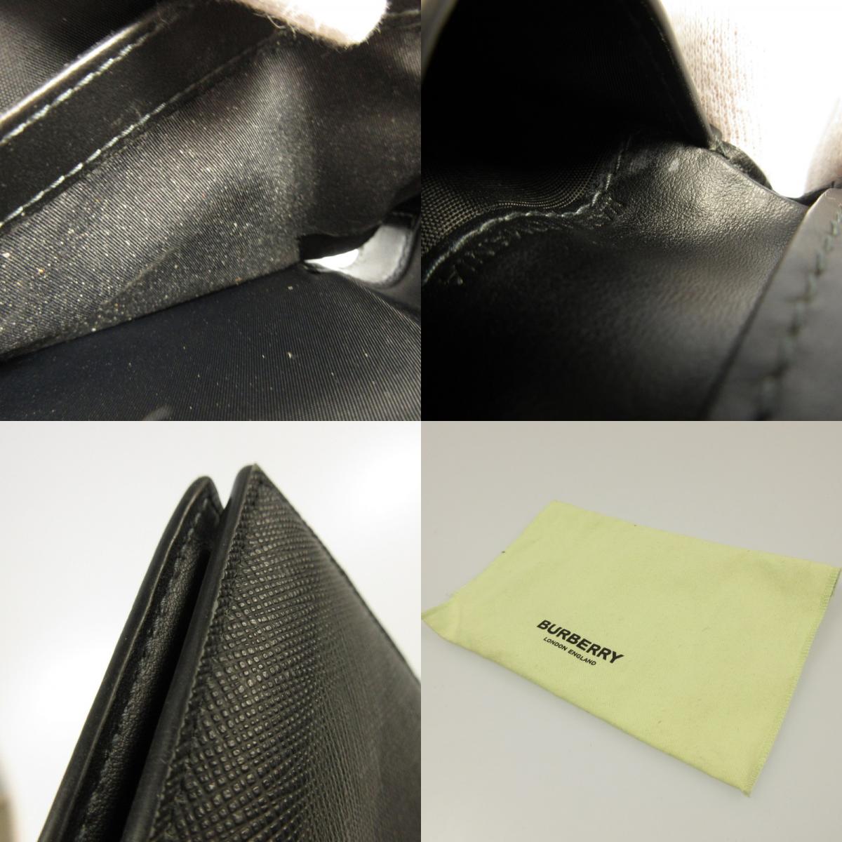 BURBERRY | Burberry Bi-fold wallet 8070201 Black