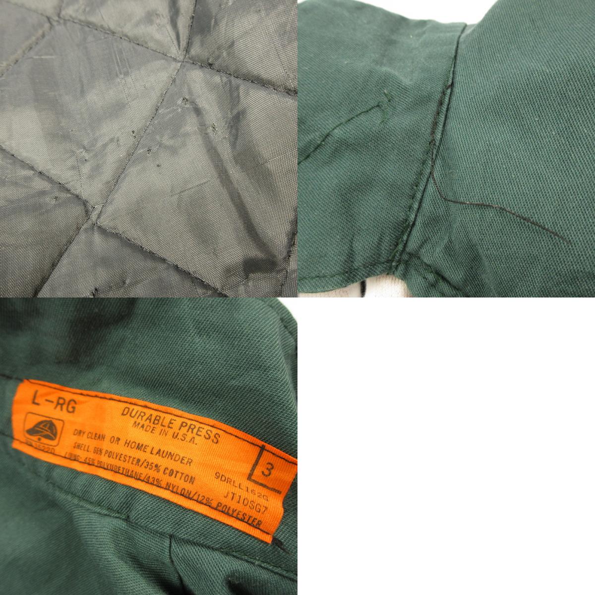 【中古】RED KAP | レッドキャップ ブルゾン JT10SG グリーン サイズ:L