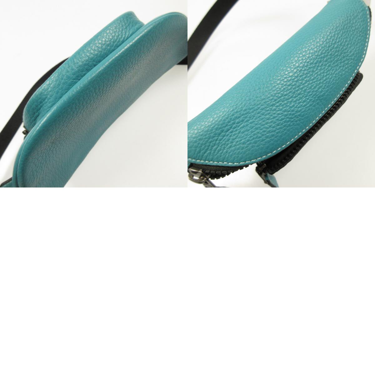 Used COACH Sprint Belt Bag 24 Waist Bag CJ684 Blue