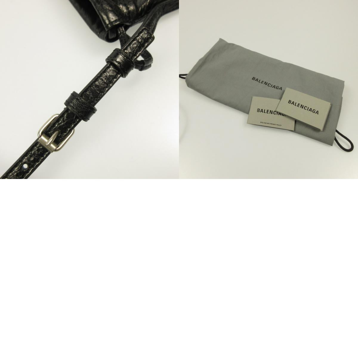BALENCIAGA | BALENCIAGA SHOPPER PHONE HOLDER Shoulder Bag 852930 Black