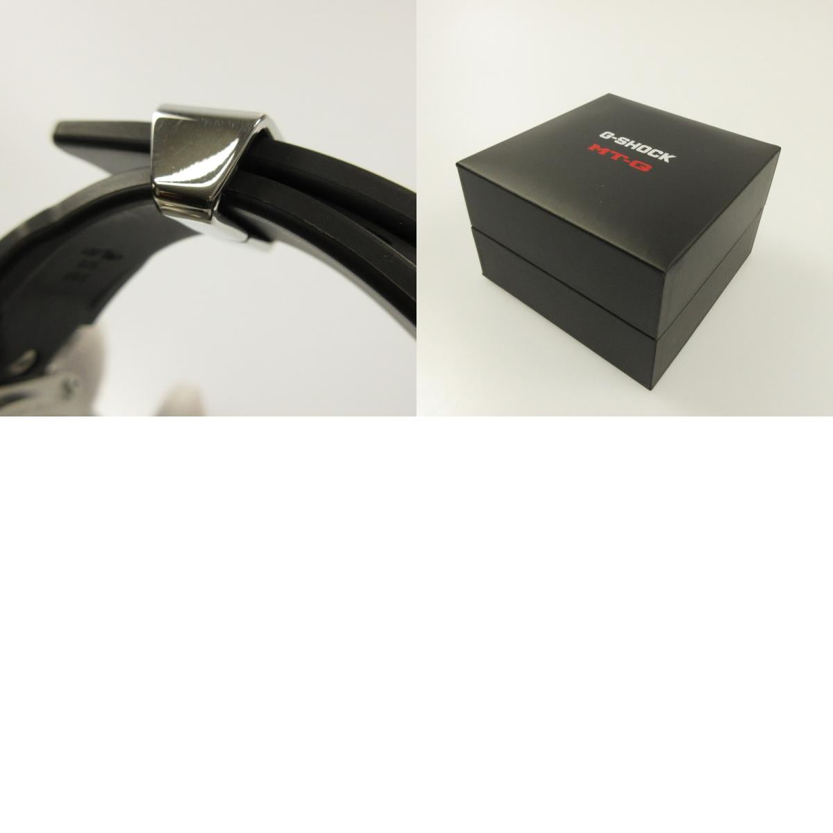 【中古】G-SHOCK | ジーショック MT-G 腕時計 MTG-B1000-1AJF アナログ電波ソーラー ブラック