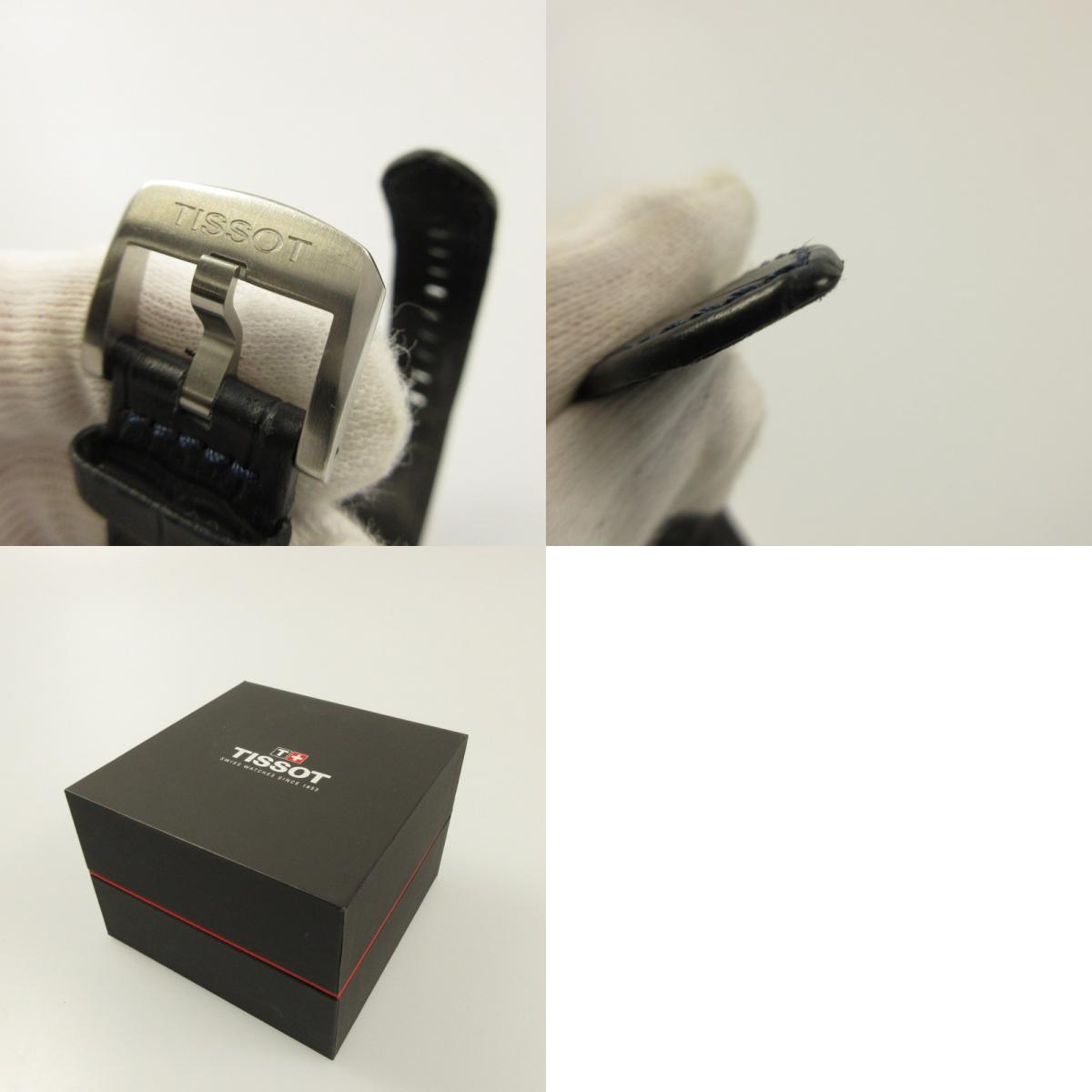 【中古】TISSOT | ティソ PRX 腕時計 T137410A アナログクォーツ ネイビー