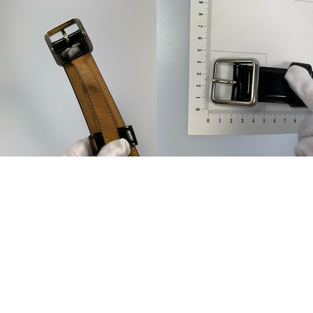 【中古】BALENCIAGA | バレンシアガ ベルト 525447 ブラック