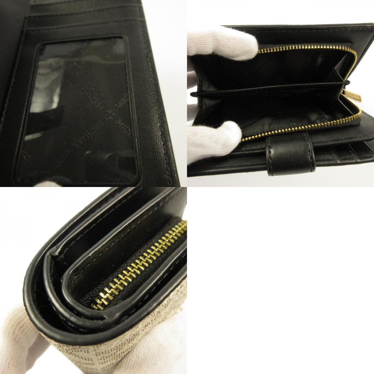 Michael Kors | Michael Kors Jet Set Medium Two-Tone Logo Wallet Bi-fold Wallet 35F4GTVF6B