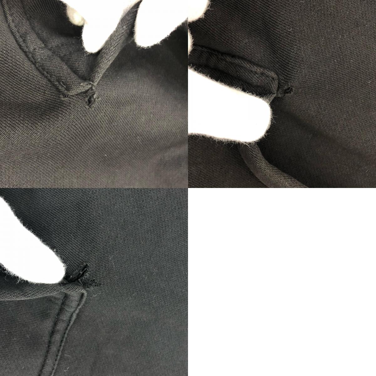 【中古】EVISU | エヴィス パーカー ブラック サイズ:L