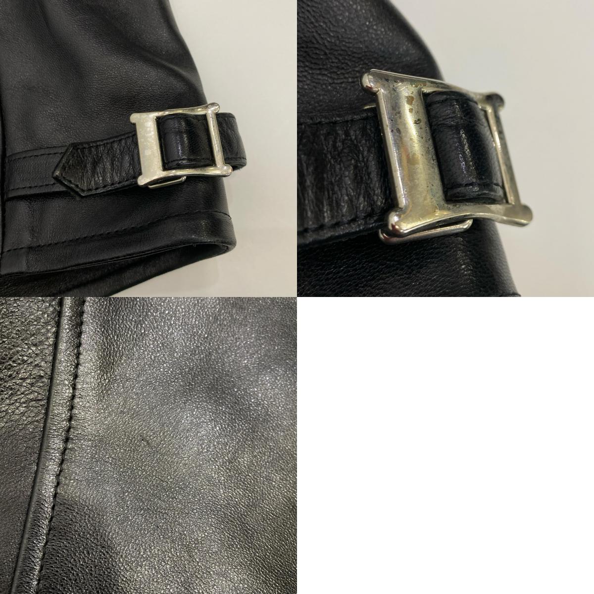 schott | Schott 70'S SINGLE RIDERS JACKET Leather 3111052 Black Size: XL