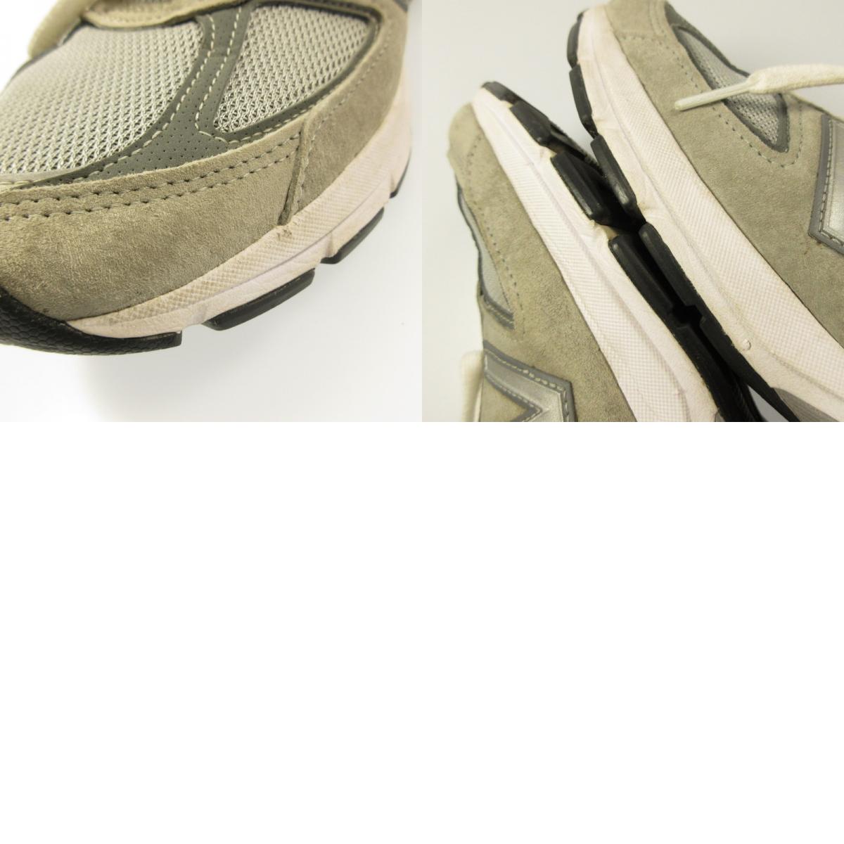 【中古】NEW BALANCE | ニューバランス スニーカー M990GL5 グレー 28cm