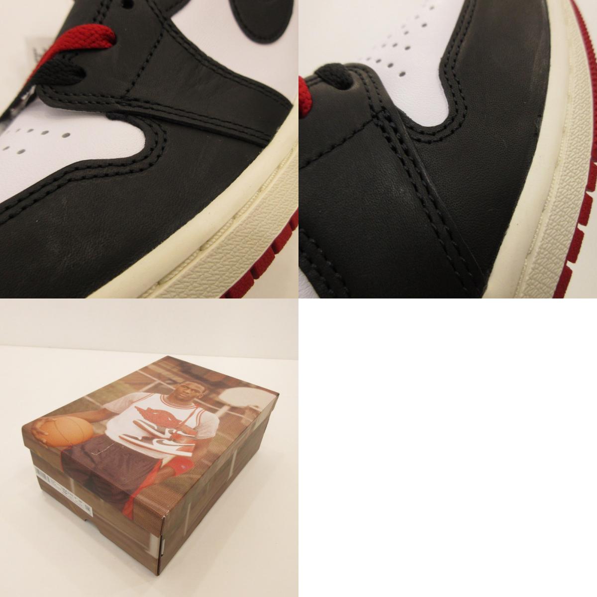 【中古】NIKE | ナイキ AIR JORDAN 1 RETRO HIGH OG スニーカー DZ5485-106 レッド 28.5cm