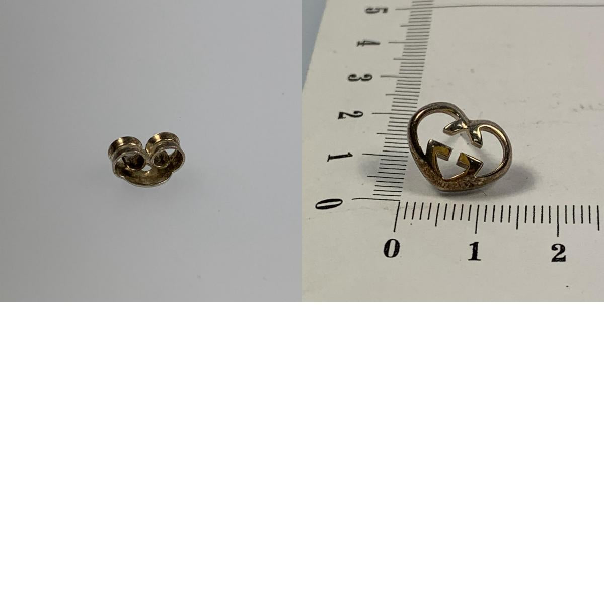 GUCCI | Gucci Heart-shaped Interlocking G Earrings 246573
