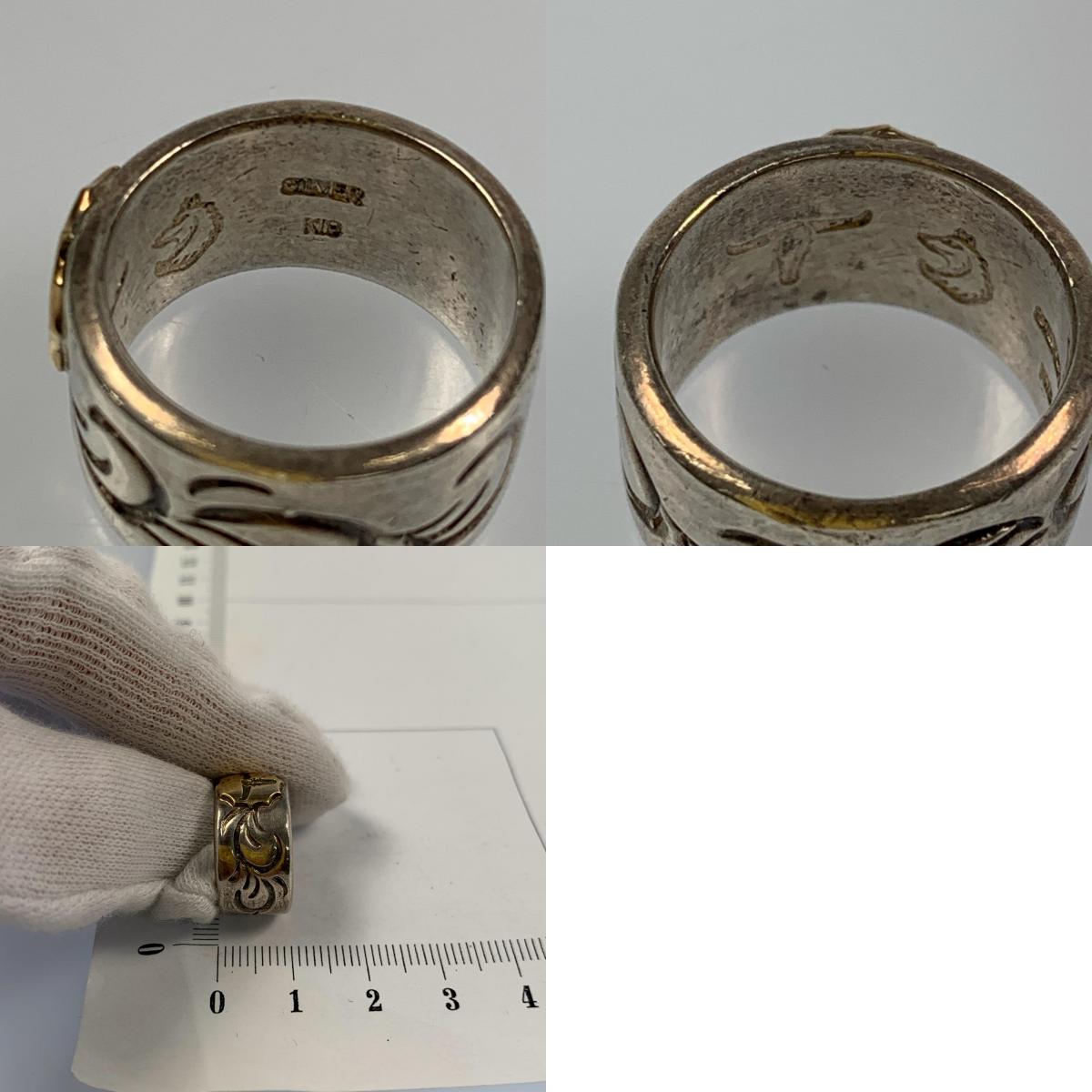 TADY&KING | Tady & King Flat Ring K18 Longhorn Ring
