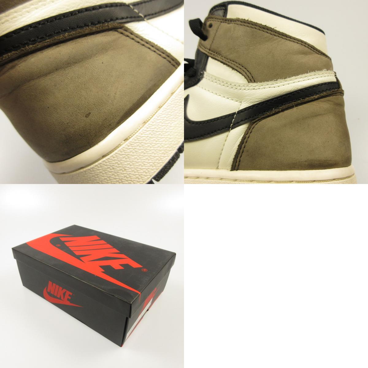 NIKE | ナイキ AIR JORDAN 1 RETRO HIGH OG MOCHA スニーカー 555088-105 ブラック 27.5cm