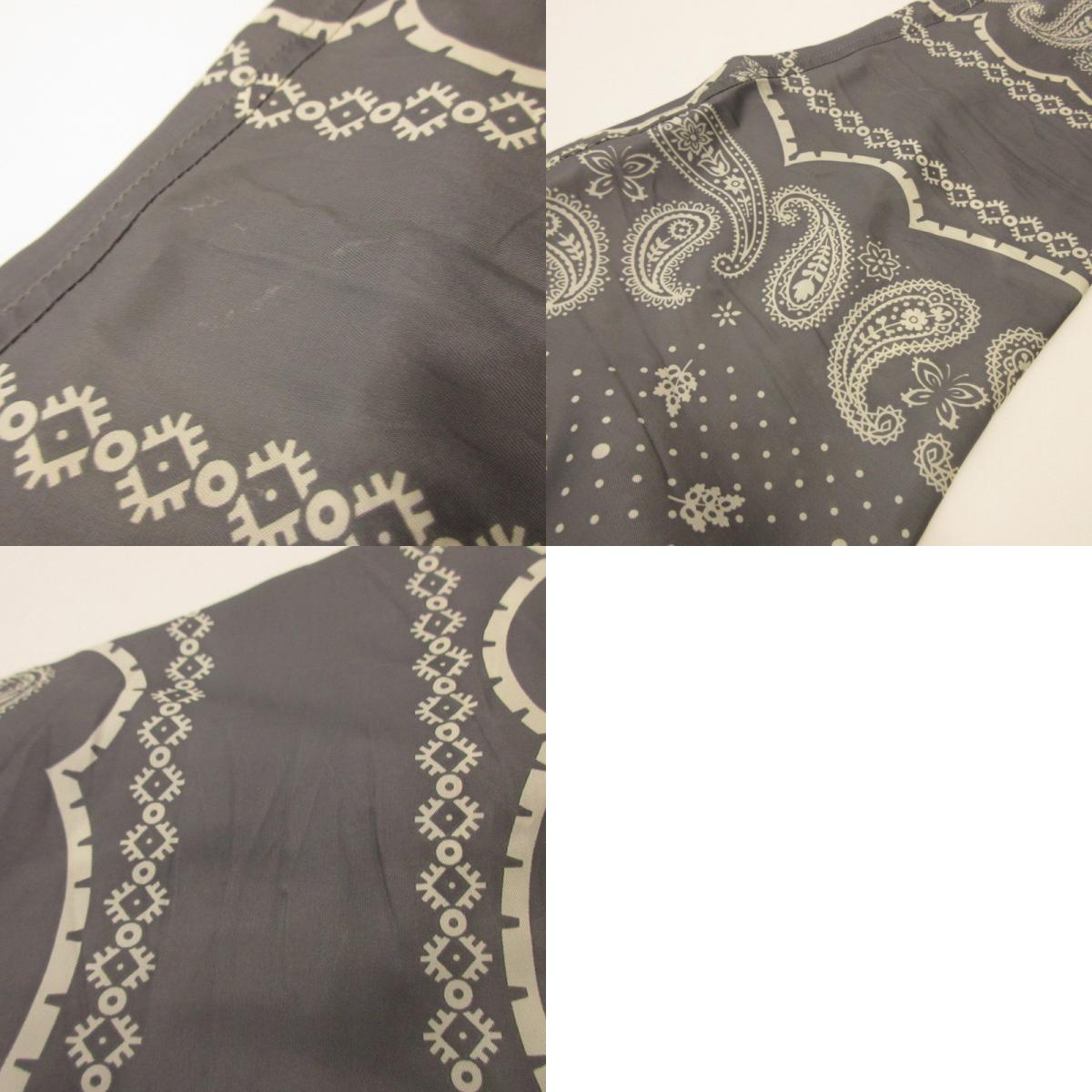 Needles | ニードルス NOMA t.d. Papillon Open Collar Shirt 長袖シャツ N38-NN01 ×NOMA t.d. サイズ:4