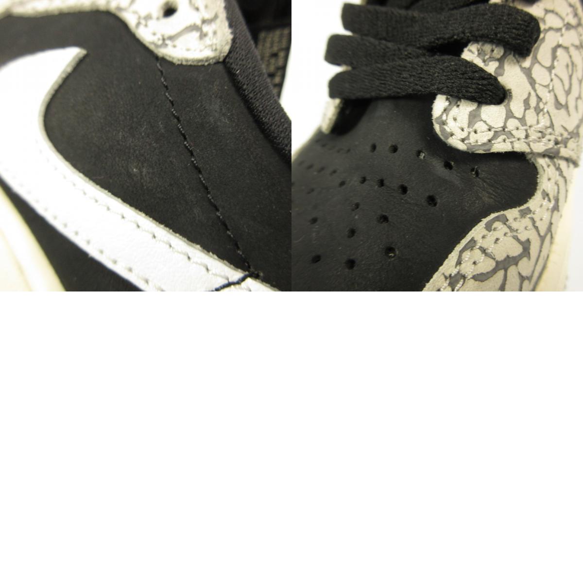 NIKE | ナイキ AIR JORDAN 1 RETRO LOW OG BLACK ELEPHANT スニーカー CZ0790-001 グレー 26.5cm