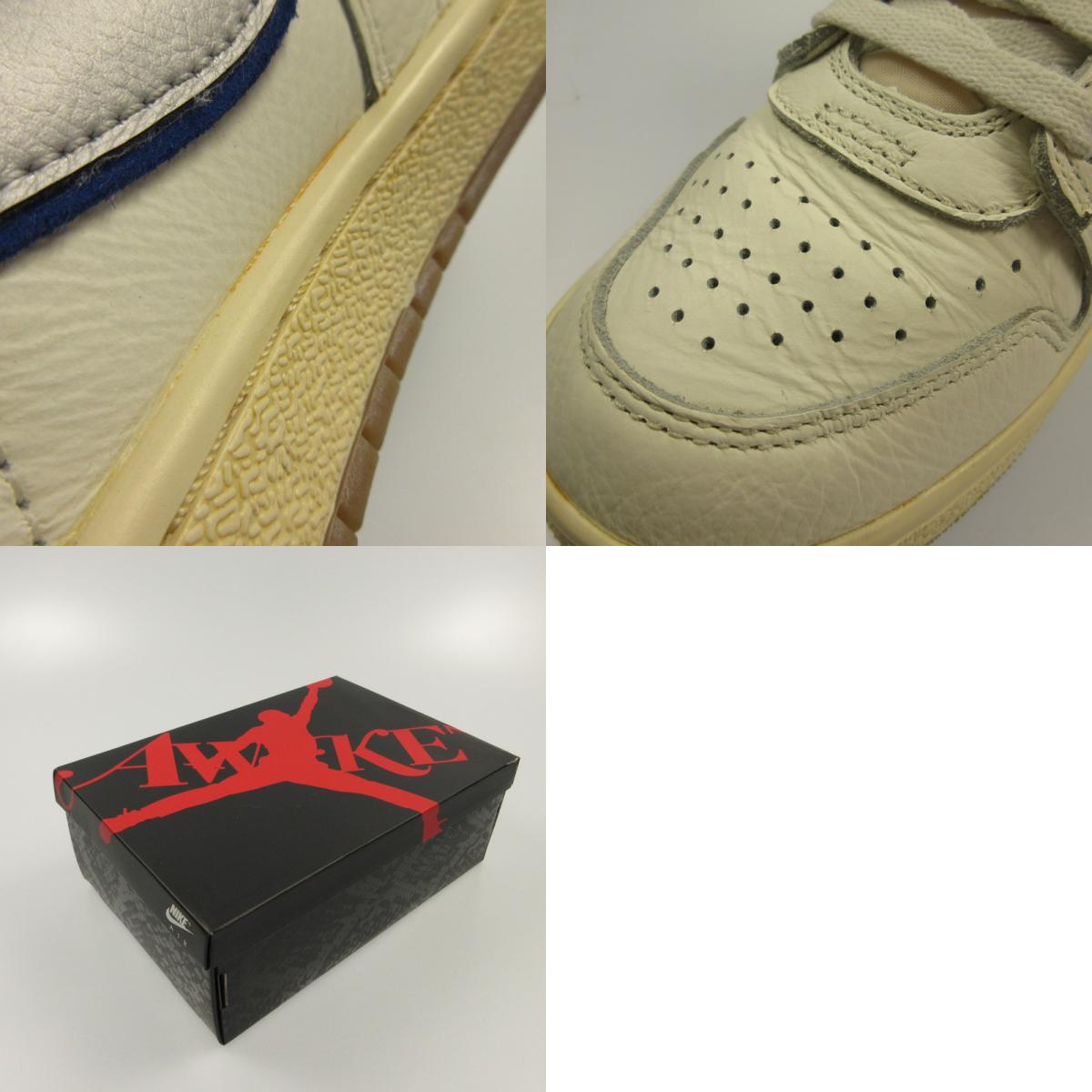NIKE | JORDAN AIR SHIP PE SP Sneakers FN8675-104 ×Awake White 26cm