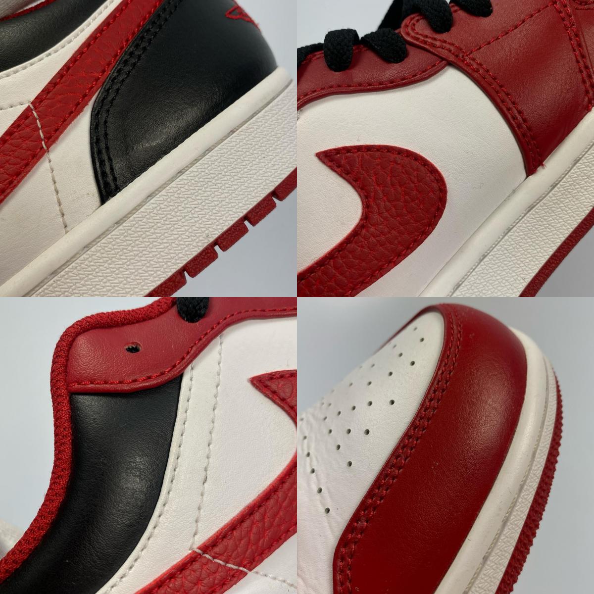 NIKE | ナイキ AIR JORDAN 1 LOW スニーカー 553558-163 2022S/S サイズ:27.5cm レッド 27.5cm【姫路東店】