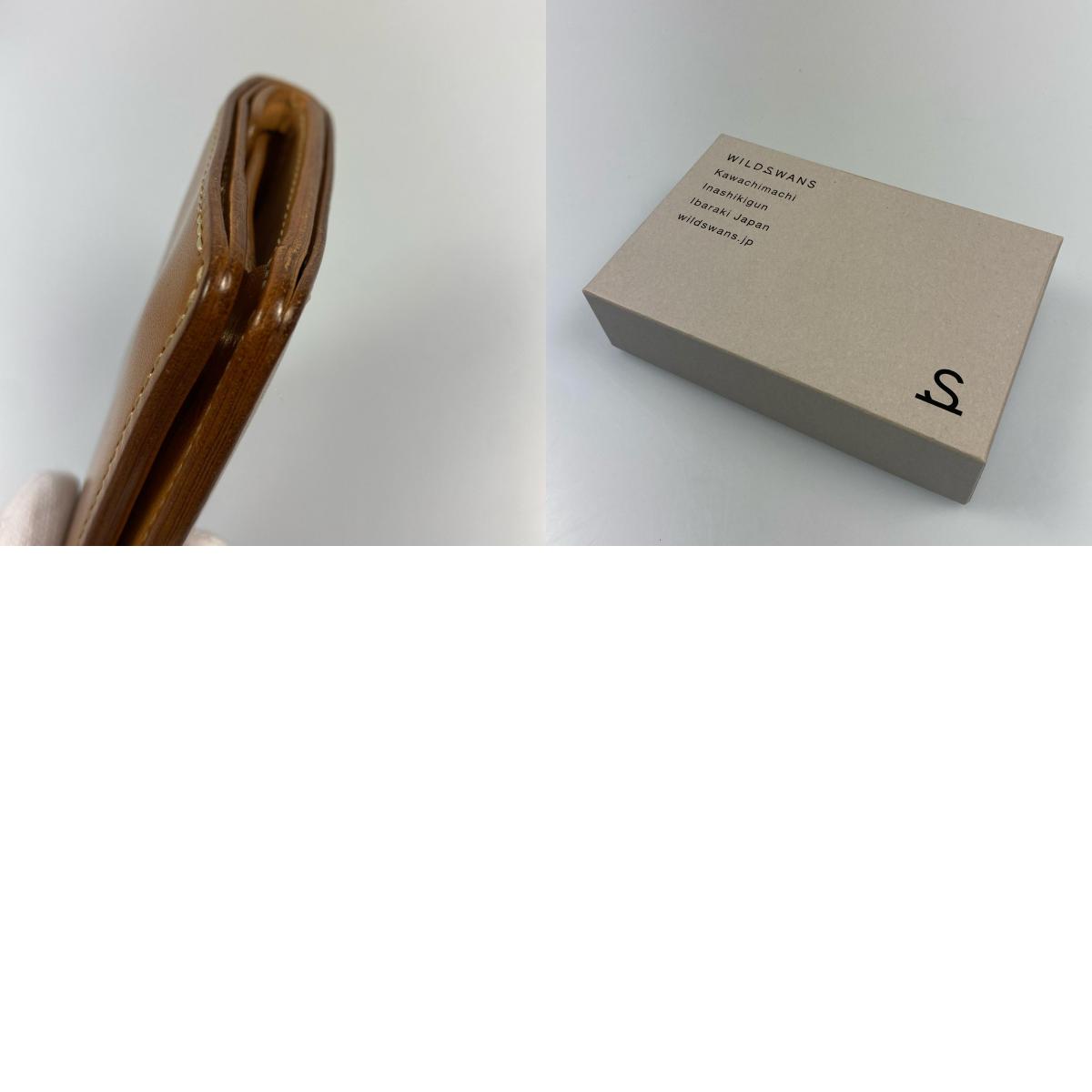 WILDSWANS | ワイルドスワンズ 二つ折り財布 CSS-KF-003/BAS ブラウン【姫路東店】