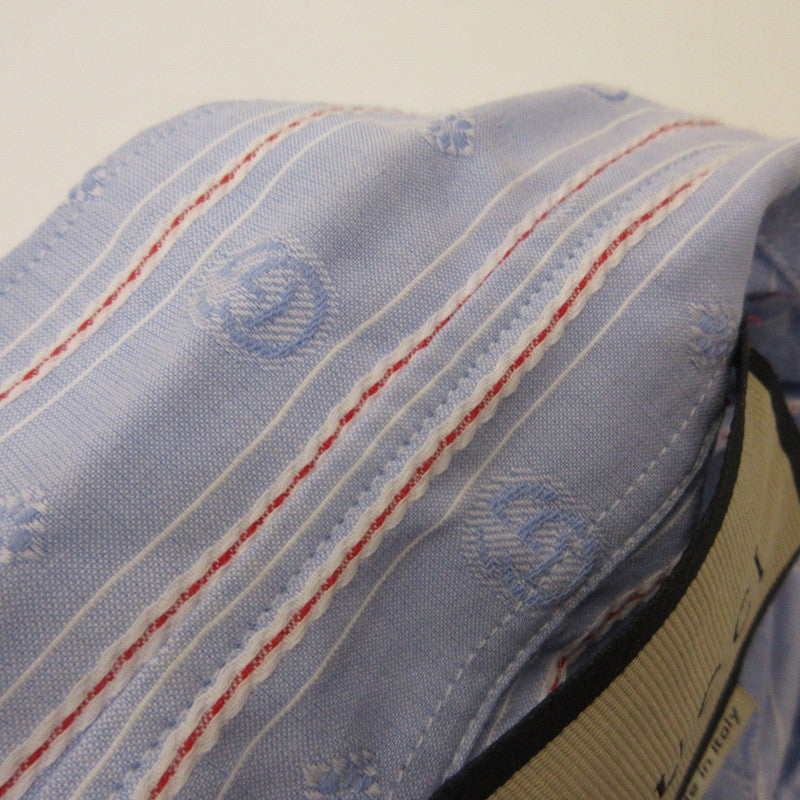 GUCCI | GG Jacquard Shirt Long Sleeve Shirt 742714 ZAMR3 Domestic genuine product Light blue Size: 48