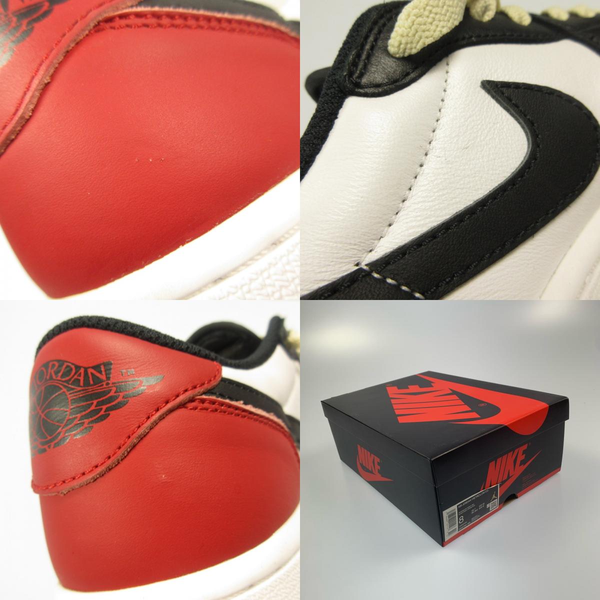 NIKE | Nike AIR JORDAN 1 RETRO LOW OG Sneakers CZ0790-106 Red 26cm